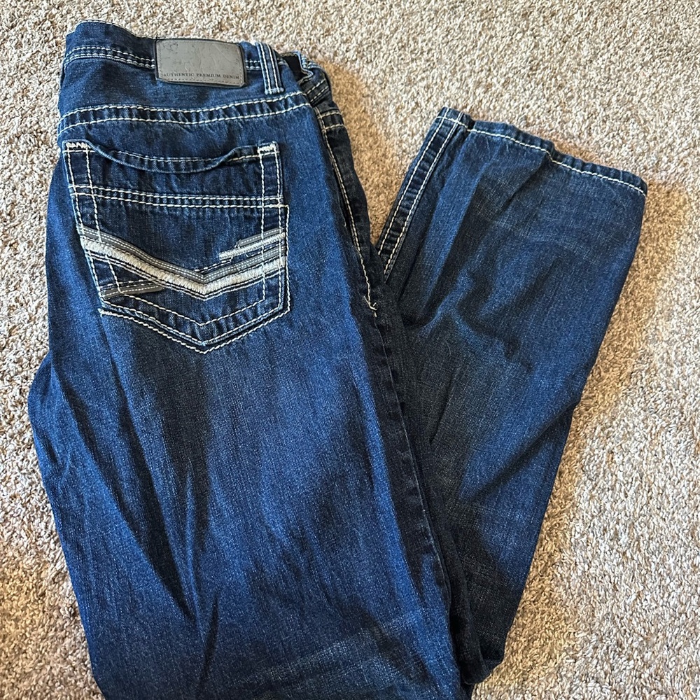 Faded glory relaxed straight jean